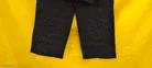 Cotton Solid Pant for Women, Black 