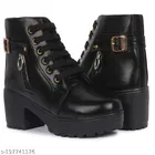 Boots for Women (Black, 3)