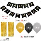 45 Pcs Balloons Decoration Kit, Multicolour, Set of 1