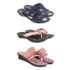 Combo of Flats with Heels for Women 