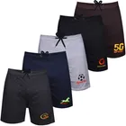 Cotton Shorts for Boys (Multicolor, 12-13 Years) (Pack of 5)