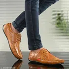 Formal Shoes for Men (Tan, 6)