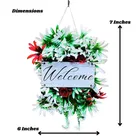 Akaar Decor Welcome Multicolor Wild Flower 20 cm, Pack of 1