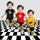 Cotton Blend Printed Clothing Set for Boys, Multicolour, Pack Of 3 
