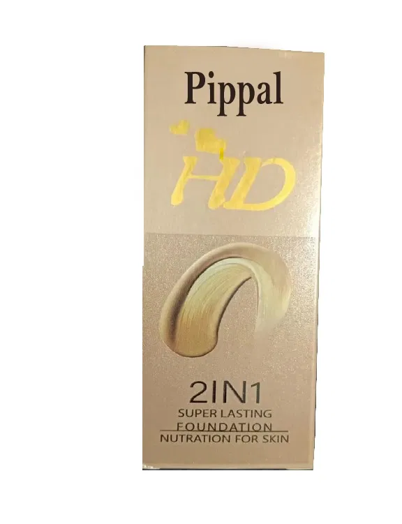 Pippal HD 2-in-1 Super Lasting Foundation (60 ml)