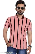 Lyrca Printed Shirt for Men 