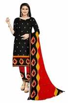 शारदा क्रिएशन क्रेप फ्लोरल प्रिंट सलवार सूट अस्टीचड 