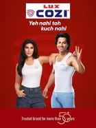 Lux Cozi Cotton Solid Vest for Men, Pack of 2 