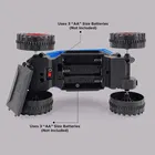 Remote Control Monster Truck with 3D Light for Kids, RC Car for Kids,Off Road Rock Crawler, Pack of 1 