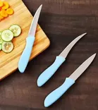 Kitchen Knife (Pack of 3, Blue)