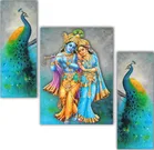 MDF 3 Pcs Designer Wall Painting for Home & Office 