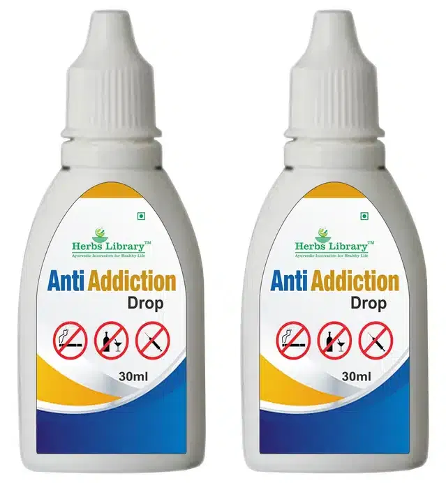 Nutrocopia Anti Addiction Drops (Pack of 2, 30 ml)