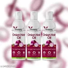 Oneway Happiness Herbal Onion Hair Oil, Pack of 3 