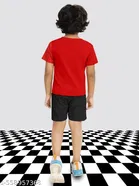 Cotton Blend Printed Clothing Set for Boys, Multicolour, Pack Of 3 