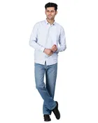 Poly Cotton Full Sleeves Solid Shirt for Men 