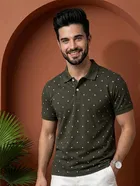 Printed Polo T-shirt for Men 