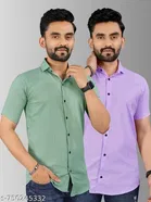 Casual Shirts for Men, Pack of 2 