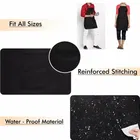 Krishna E  Waterproof Aprons  with Pocket Pack of 1 Black