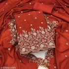 Rajputi Embroidered Vichitra Silk Unstitched Dress Material 
