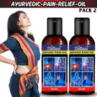 Soothe Sore Muscles Ayurvedic Pain Relief Oil (Pack of 2, 60 ml)