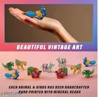 Plastic Temple Decor Animal Set, Pack of 10 