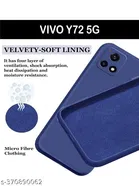 Silicone Mobile Cover for Vivo Y72 5G 