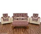 Polycotton 5 Seater Sofa Covers With Table Cover 