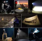 Long-Lasting Waterproof High-Power Lithium Battery Headlamp 2000mAh Torch  