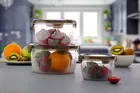Plastic Food Storage Container with Air Tight Lid 