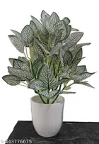 Plastic Artificial Flower With Pot,Multicolour