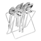 Stainless Steel Cutlery Stand 