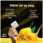 Xebok Mix Fruits Flavoured Full Dotted Condoms 