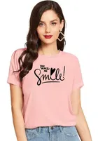 Half Sleeves Casual T-shirt for Women 