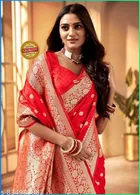 Zari Woven Kanjeevaram Saree for Women 