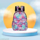 Polyester Backpack Bag, Multicolor