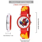 Round Dial Spiderman Analog Watch for Kids 