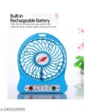 Portable Rechargeable Fan (Blue)