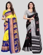 Art Silk Printed Saree for Women 