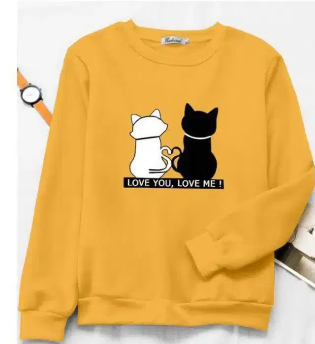 Full Sleeves T-Shirt for Men (Mustard, M)