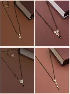 Gold Plated Designer Pendant Mangalsutra for Women 