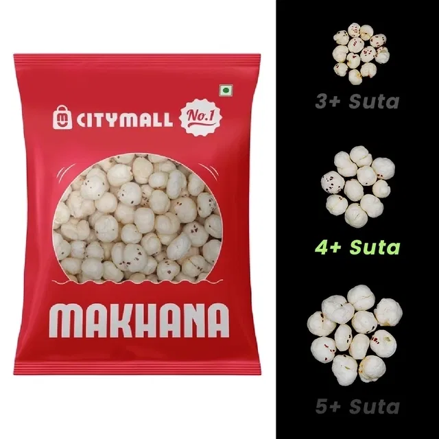 सिटीमॉल न.1 मखाना (4+ सुता) 200 g