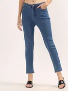 Cotton Slim Fit Jeans for Women 