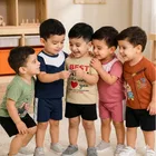 Cotton Blend Top & Bottom Set for Boys 