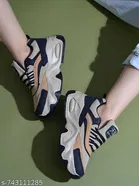 Shoetopia Girls Sneakers Black 