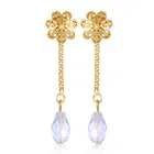 Brass Gold Plated Earrings for Women 