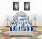 Microfiber Printed Single Bedsheet with Single Pillow Cover 