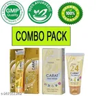 Broad Biotech Derma 24 Carat Cream & Face Wash For All Kinds Of Skin Problems Combo Pack