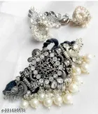 Charming White Crystal Jewellery Set