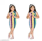 Cotton Blend Dress for Girls 