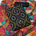 Unstitched  Embroidered Dress Material for Women & Girls 